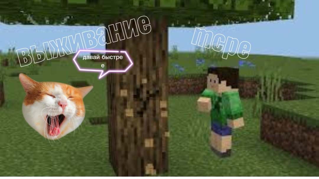 прохожу Майнкрафт😃 1# (в видео поймёте почему первая часть