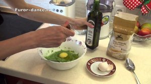 1- й завтрак по программе "Оладьи из брокколи"