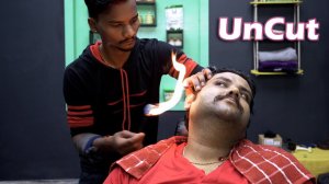 Master Cracker Fire Head Massage to Shamboo ｜ Indian Massage