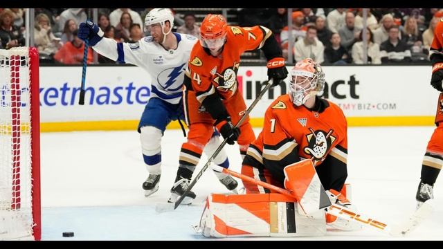 АНАХАЙМ - ТАМПА-БЭЙ. НХЛ. ОБЗОР МАТЧА. 01.01.2026 смотреть онлайн