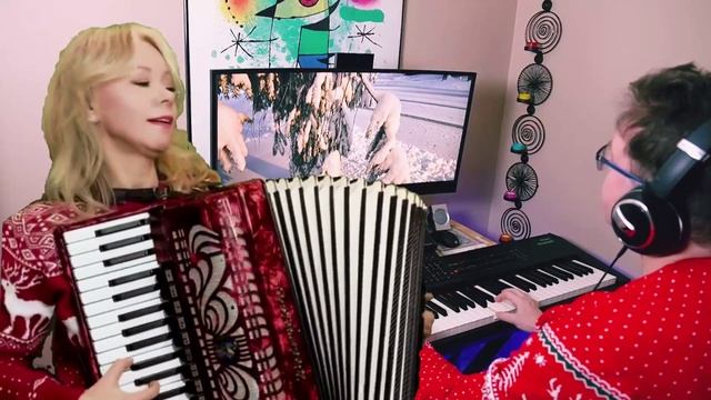 Попурри новогодних песен смотреть онлайн