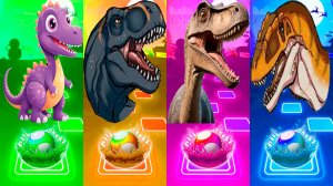 Coffin Dance Динозавры 274 уровень - Мультики про Динозавров | МУЛЬТФИЛЬМЫ ДИНОЗАВРЫ в Tiles Hop