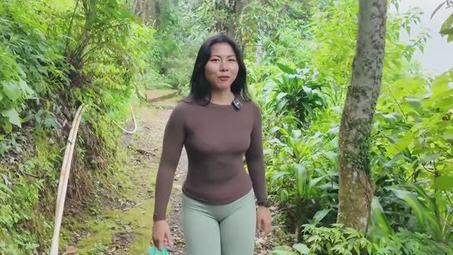 Прогулка к водопаду Пучак Маник. Купание в водопаде. Бали. Индонезия