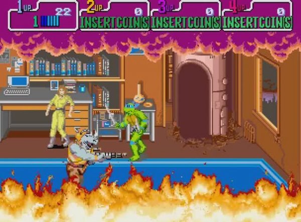 Teenage Mutant Ninja Turtles The Arcade Game