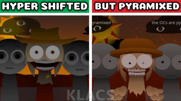 спрунки hyper shifted но pyramixed