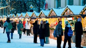 Крепкий мороз не помешал встретить Новый год жителям и гостям Санкт-Петербурга