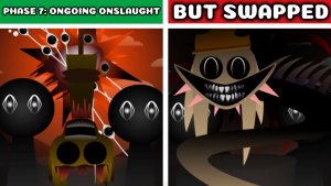 INCREDIBOX SPRUNKI🎵 ФАЗА 7🌪️ ONGOING ONSLAUGHT: ОРИГИНАЛ VS SWAPPED🌀🎭 КТО ПОБЕДИТ?🤔🏆