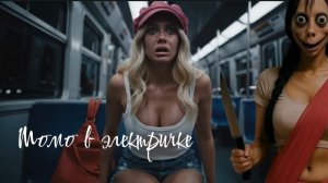 Момо в электричке. Страшилки Момо.