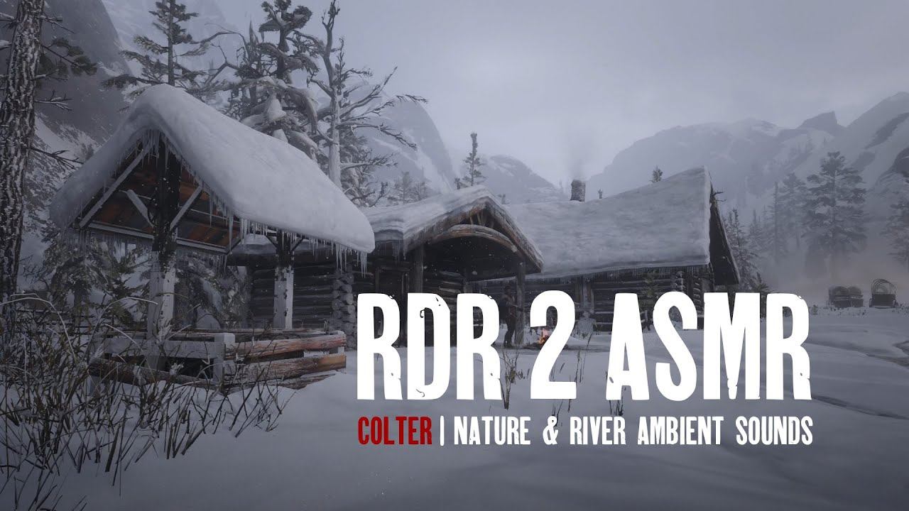 RDR 2 ASMR | Colter | Nature & River Ambient Sounds
