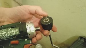 Снятие патрона шуруповерта Metabo