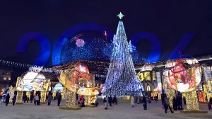 Встреча 2026-го в Минске. Новогодняя ярмарка, обращение президента и народные гулянья