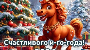 ДОРОГИЕ ДРУЗЬЯ !!! С НОВЫМ 2026  ГОДОМ !!!  Годом Лошади!