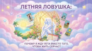 Летняя ловушка: Почему я жду лета вместо того, чтобы жить сейчас? 💕 Таро сегодня 🧿 Чтение карт