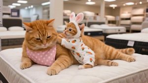 Как котики обновку покупали