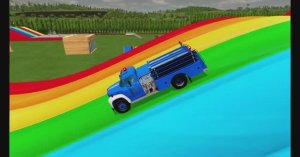 МУЛЬТИКИ С МАШИНКАМИ. Большой АВТОВОЗ перевозит ПОЖАРНЫЕ МАШИНКИ.