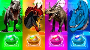 Coffin Dance Динозавры 278 уровень - Мультики про Динозавров | МУЛЬТФИЛЬМЫ ДИНОЗАВРЫ в Tiles Hop