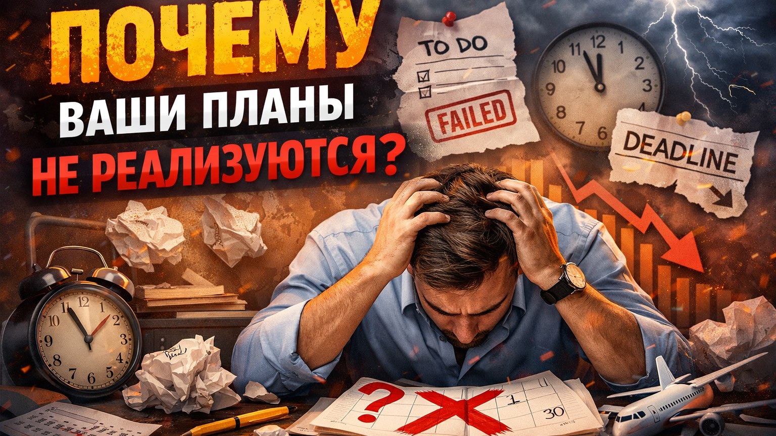 Почему наши планы не реализуются?