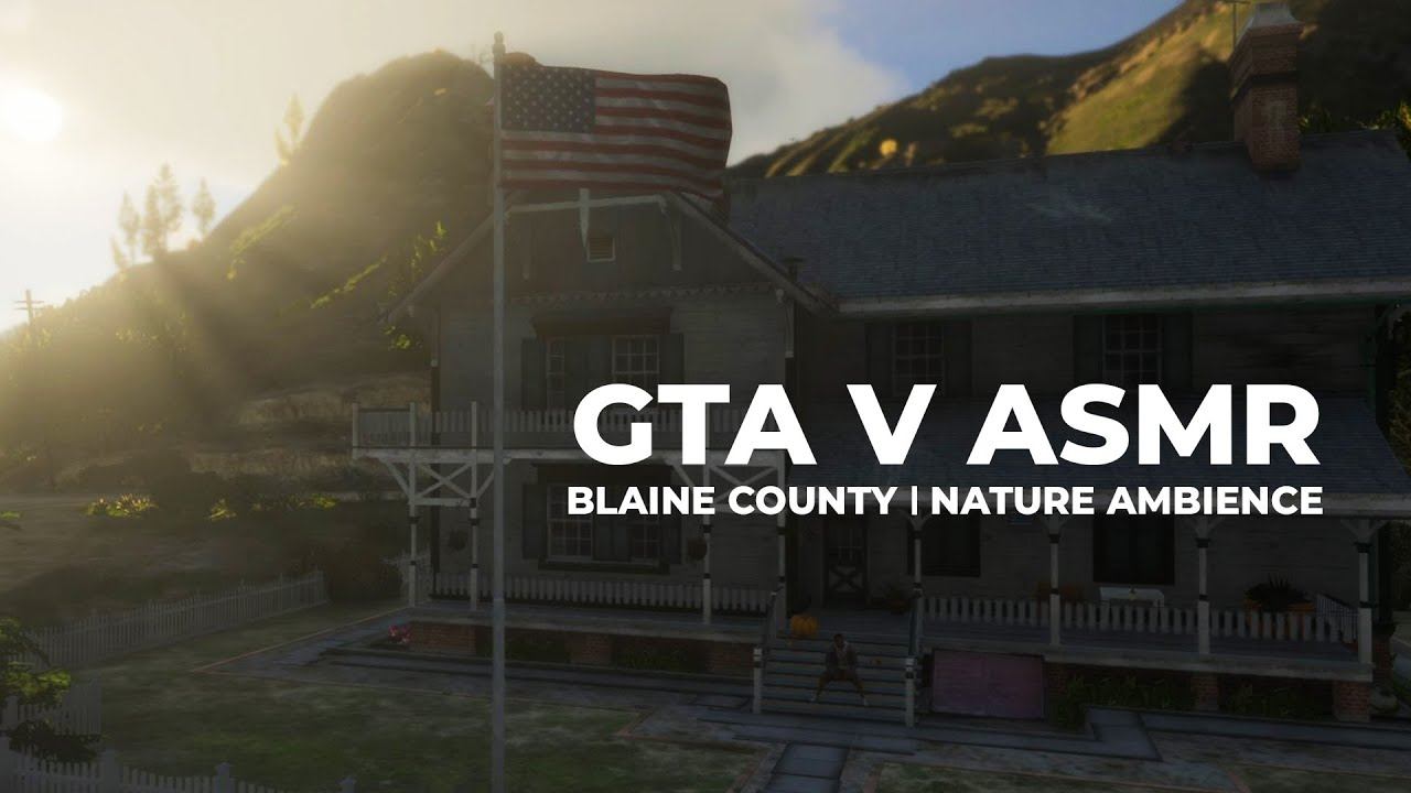 GTA V ASMR | Blaine County | Nature Ambience & Wind Sounds