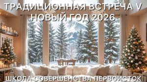 ВСТРЕЧА V - ТРАДИЦИЯ НОВОГО ГОДА с 2025 в 2026