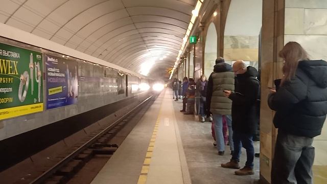 Питерский тч-7 в метрополитене