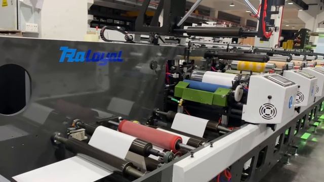 8 Color Printing Machine