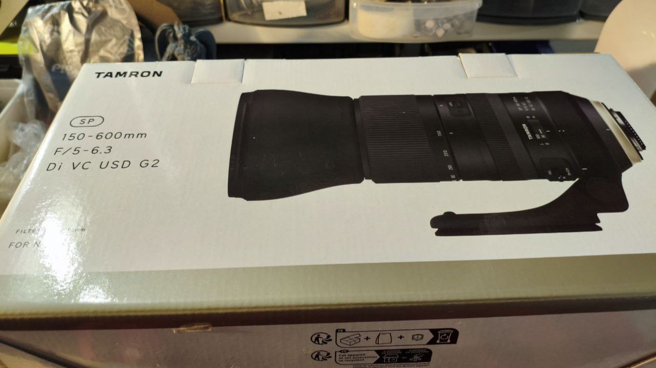 Tamron 150-600 f5/6.3 Di VC USD G2 - распаковка