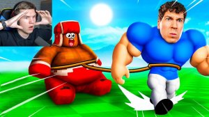 💪ОТ ХУДЫША ДО ГИГАНТА В ROBLOX…