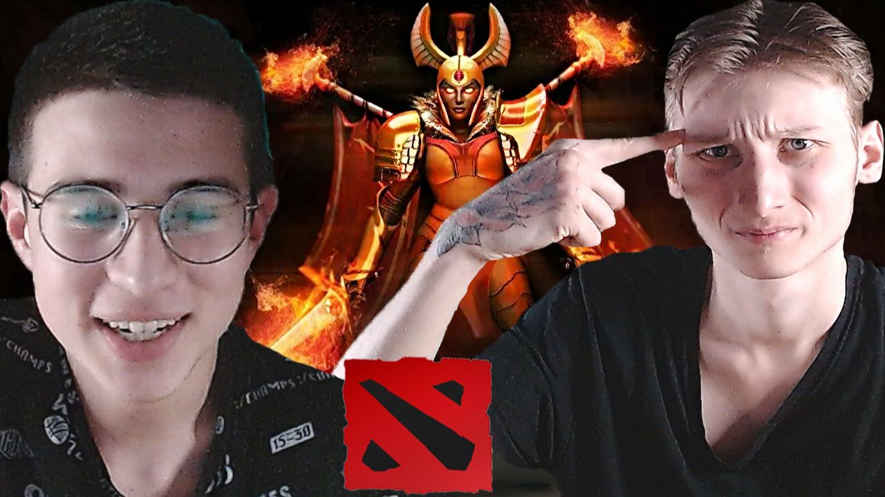 ГЛУПАЯ ЛЕГИОНКА ЗАТРОЛИЛА ИГРУ В ДОТЕ 2!LEGION COMMANDER DOTA 2 ГРЁБАННАЯ!С БРАТОМ ИГРАЕМ