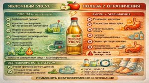 Яблочный уксус в медицине
