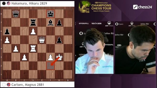 ЖЕРТВА Фигуры и ПРОБЕЖКА Короля! ФИНАЛ Магнус Карлсен смотреть онлайн