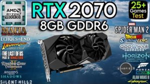 RTX 2070 game test in 2025