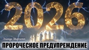 ПРОРОЧЕСКОЕ ПРЕДУПРЕЖДЕНИЕ НА 2026 - РАЗДВОЕНИЕ ПРОДОЛЖАЕТСЯ... Аманда Шифлетт