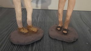 Рождественский вертеп. Подставки для фигурок