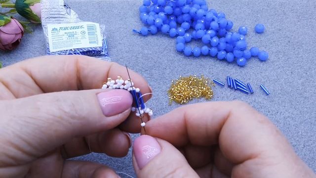 Необычное колье из бисера и бусин 🌞 смотреть онлайн