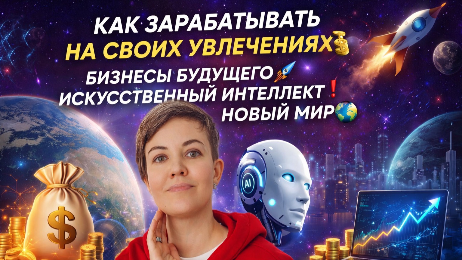 Как зарабатывать на своих увлечениях, бизнесы будущего, искусственный интеллект и новый мир