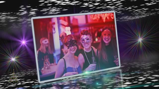 Новый Год, серебристый снегопад....Алена Шарапова смотреть онлайн