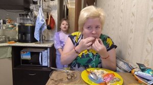 Любашины будни,Мукбанг ✅Ну очень вкусно ‼️