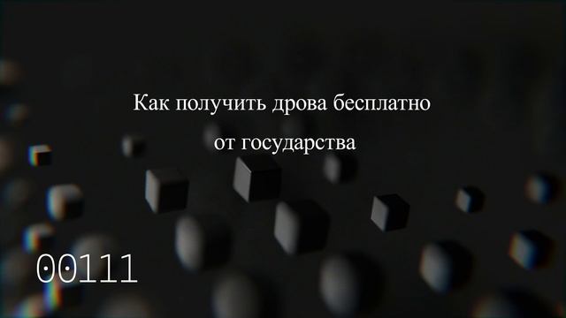 Как получить дрова бесплатно от государства смотреть онлайн