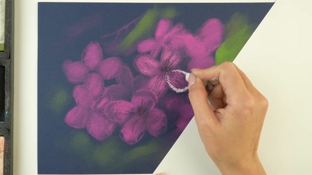 Как быстро и без стресса научиться рисовать любые ЦВЕТЫ и БУКЕТЫ Рисуем пастелью