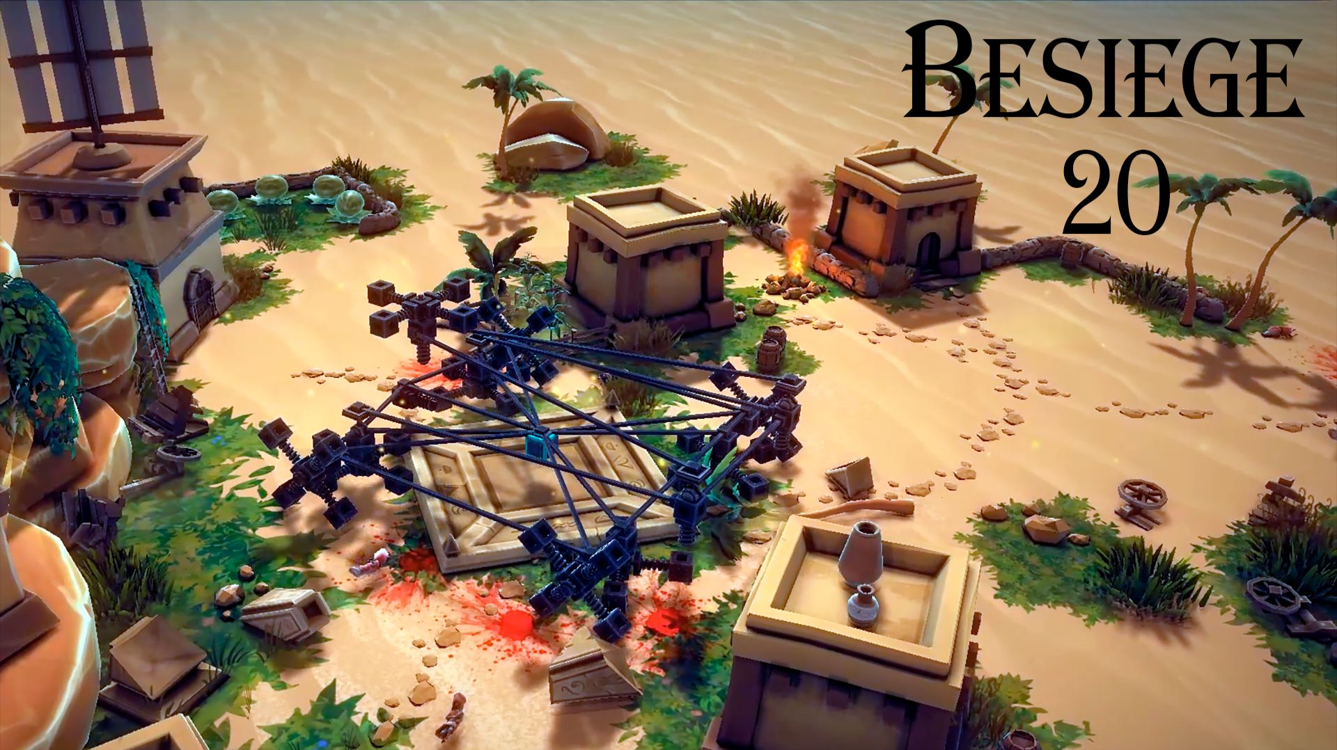 Besiege № 20 (ДВИГАЕМ ВАЛУН)