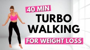 🔥40 МИНУТ ТУРБО-ХОДЬБА ДЛЯ ПОХУДЕНИЯ🔥ЖИРОСЖИГШАЮЩАЯ ПОЛНАЯ ПРОРАБОТКА ТЕЛА🔥ВСЕ УПРАЖНЕНИЯ СТОЯ🔥