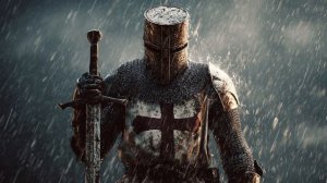 Крестоносец белой бури - Гимн тамплиеров, григорианские песнопения