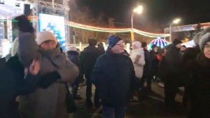 01.01.2026...Танцы у Главной Ёлки!..Гомель!..