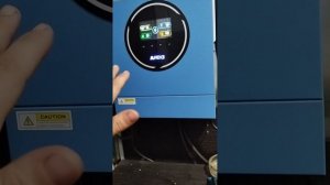 ANENJI 4.2KW 24V, первые впечатления о работе, регулировка задержки сети. ANJ-4200-24-WiFi