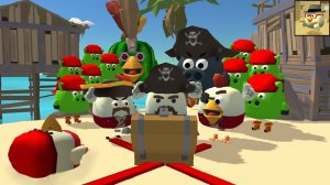 🏴☠️ ПИРАТЫ в CHICKEN GUN | (Мини-Фильм)🏴☠️