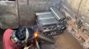 Как сделать глушитель для автомобиля в гараже