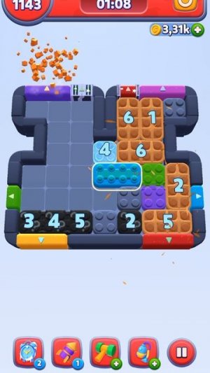 Color block Jam уровень 1143