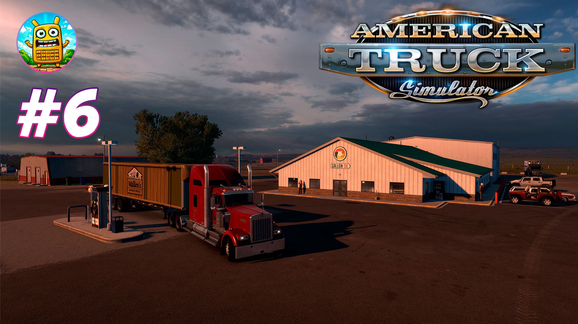 American Truck Simulator🔴[Стрим #6] По достижениям Arkansas смотреть онлайн