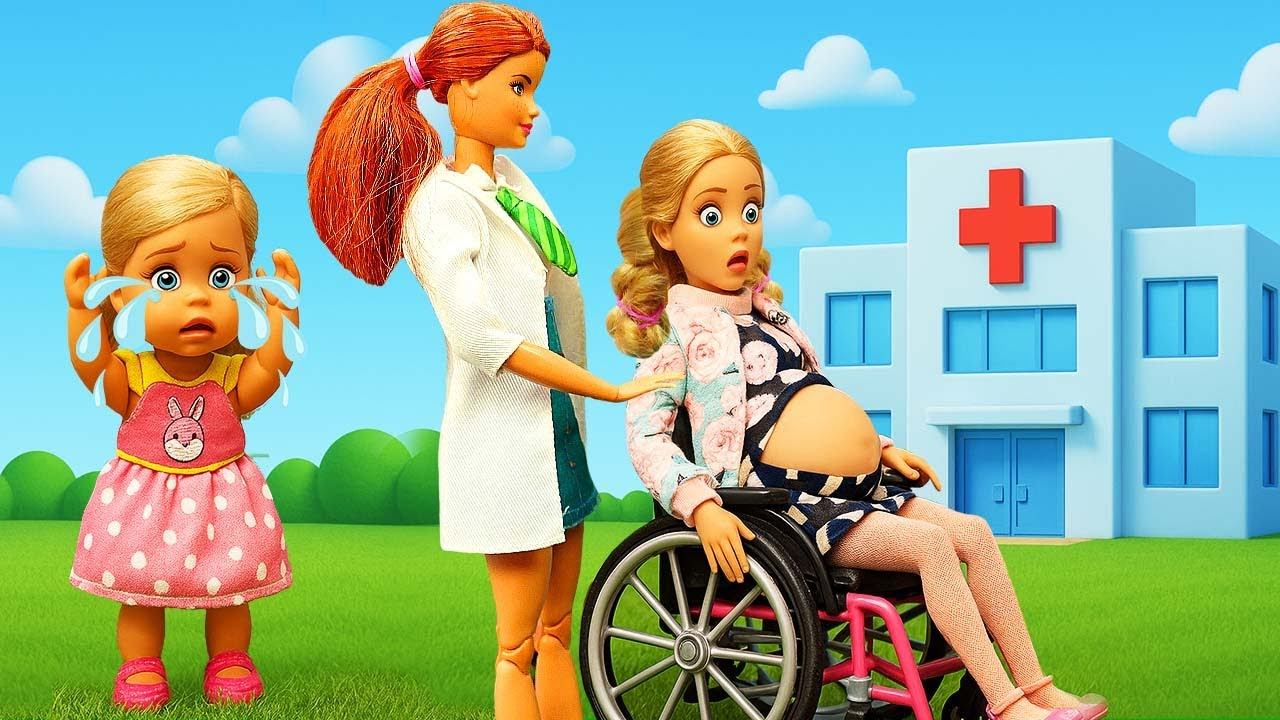 БАРБИ СТАЛО ПЛОХО😰 Волнения, врач и солнечное приключение ☀️👗🩺 смотреть онлайн