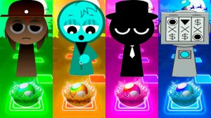 Coffin Dance Спрунки 165 уровень - Мультики про Спрунке | МУЛЬТФИЛЬМЫ SPRUNKI в Tiles Hop